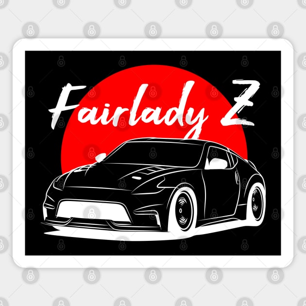 Fairlady 370Z Magnet by GoldenTuners